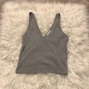 Grey tank top
